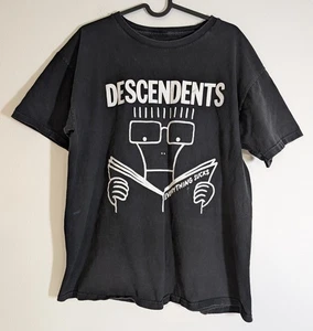 DESCENDENTS Everything Sucks Black Punk Rock Band T-Shirt Large Milo - Picture 1 of 8