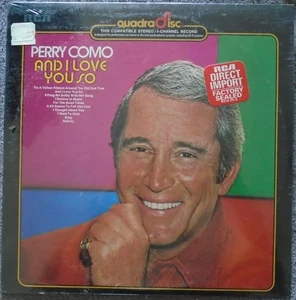PERRY COMO, And I Love You So QUADRAPHONIC USA New Sealed LP FREE SHIPPING - Picture 1 of 2