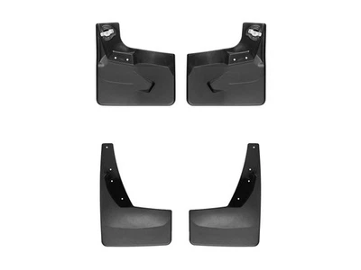 WeatherTech No-Drill MudFlaps - 110088-120155 - Black - Image 1 of 4