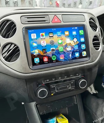 9" For 2007-2015 VW Tiguan Apple Carplay Android 13 Stereo Radio GPS Nav WIFI BT - Image 1 of 4