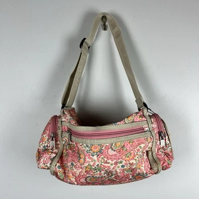 VTG American Tourister Pink Paisley Shoulder Purse Bag Cottagecore Feminine Y2K - Image 1 of 4