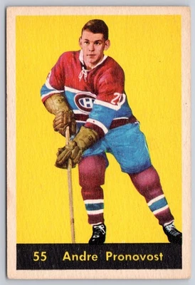 ANDRE PRONOVOST 1960-61 PARKHURST 60-61 #55 EX               99097 - Image 1 of 2