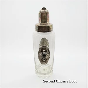 Ann Cichon Dallas Sterlingsilber & Onyx Cocktail Shak - Bild 1 von 10