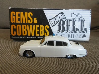 1:43 Gemas y telarañas 1967 Jaguar tipo S Policía Metropolitana de Londres Tráfico G.C.9 Foto 1 de 4