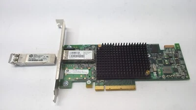 HPE SN1100E 16Gb Single Port PCIe NIC Fiber Channel HBA 719211-001 High Profile - Image 1 of 3