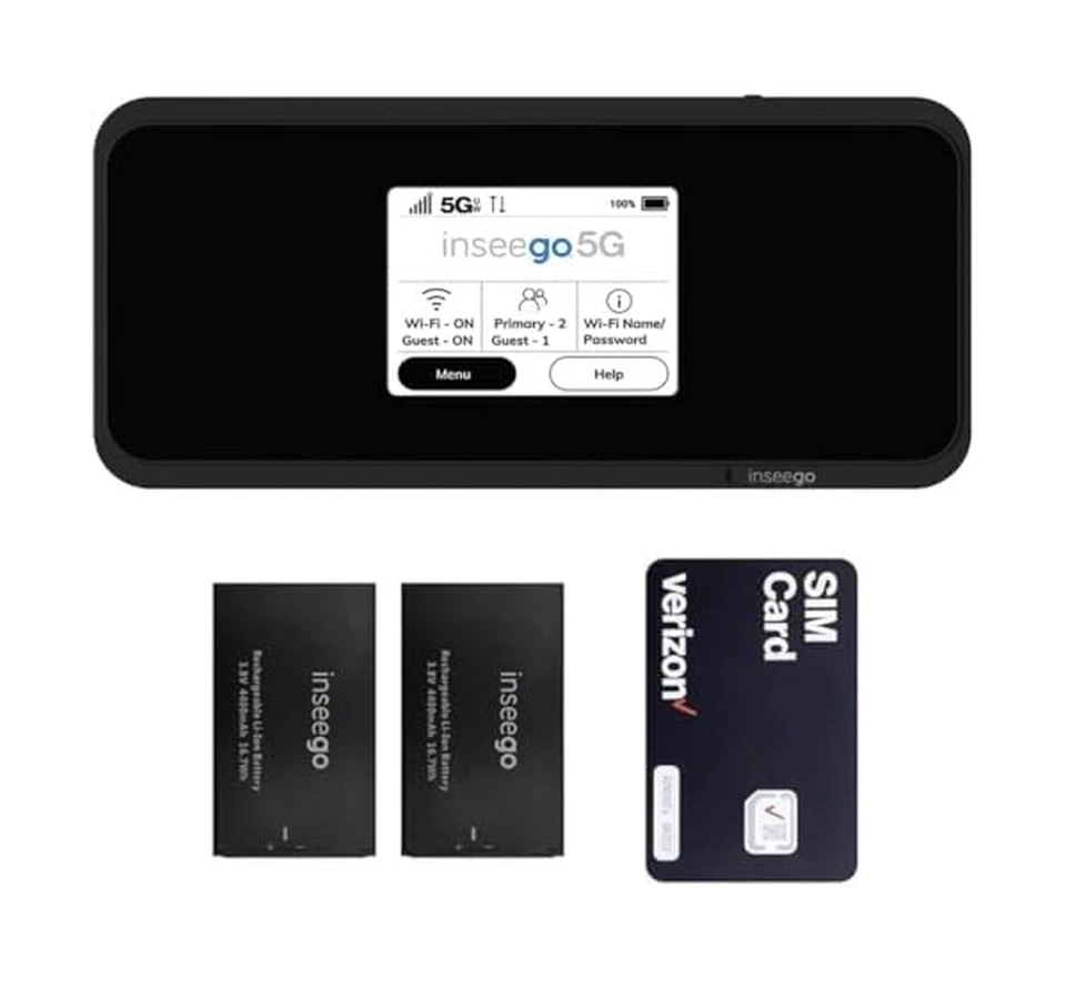 Verizon Wireless Jetpack Inseego MiFi M2100 | Unlocked Device | 5G Mobile WiF... - Image 1 of 4