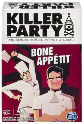 Killer Party “Bone Appétit” Social Mystery Party Game By Spin Master - New - Image 1 of 2