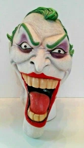 The Joker Adult Latex Mask TM & DC Comics S05 Batman Joker Mask - Picture 1 of 12