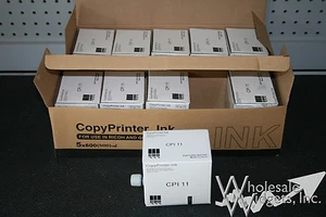 10 tintas negras compatibles con Ricoh HQ-40 893188 HQ CPI11 DX4542 JP4500 HQ40 - Imagen 1 de 5