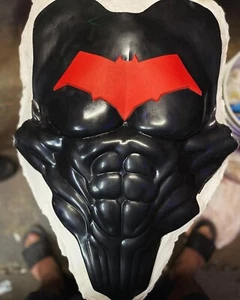 Bat Hero, Red Design, Chest Armor, Urethane, Cosplay, Free Domestic Shipping - Picture 1 of 5