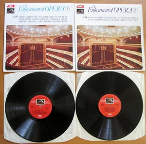 SEOM 2 & 3 The Enjoyment Of Opera Vol. 1 & 2 EMI Stereo 2LP NEAR MINT C/stamp - Picture 1 of 8
