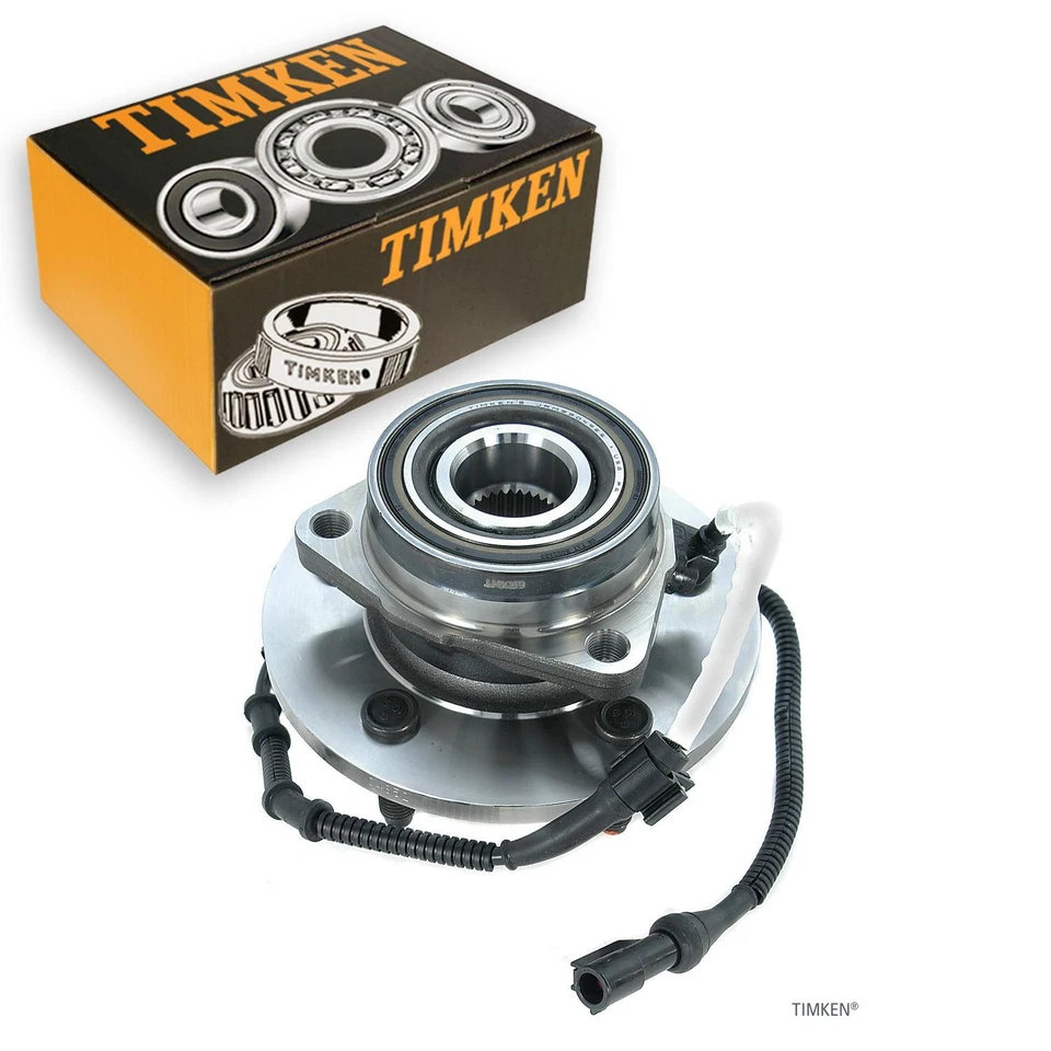 Conjunto de cojinete de rueda y buje delantero Timken para Lincoln Navigator 2000-2002 4x4 Foto 1 de 4