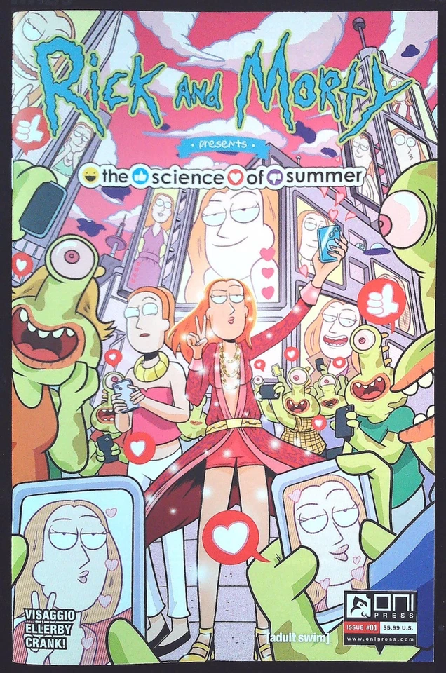 Rick and Morty Presents The Vindicators #1 C2e2 Dove Variant Oni Press Comics