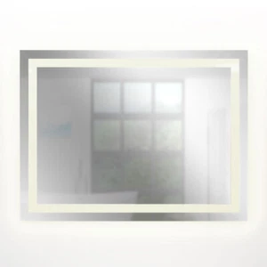 AcquaVapore Badspiegel, Badezimmer Spiegel, Leuchtspiegel mit Spiegelheizung 70x - Bild 1 von 10