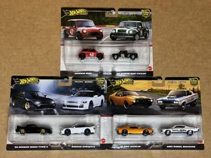 Paquete de 2 Nissan 180SX Tipo X, Mini y AMC 2025 Hot Wheels Car Culture * JUEGO DE 3 * - Imagen 1 de 2