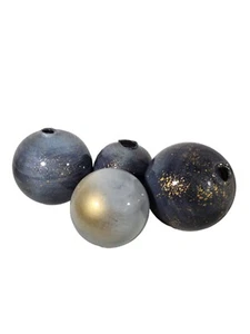 Handblown Open End Glass Balls Universe Design - Bild 1 von 12