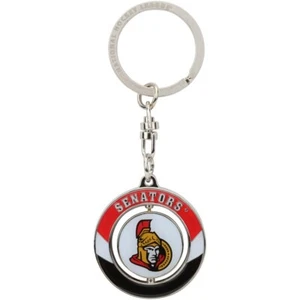 Portachiavi NHL Ottawa Senators Smaltato Spinner - Foto 1 di 1