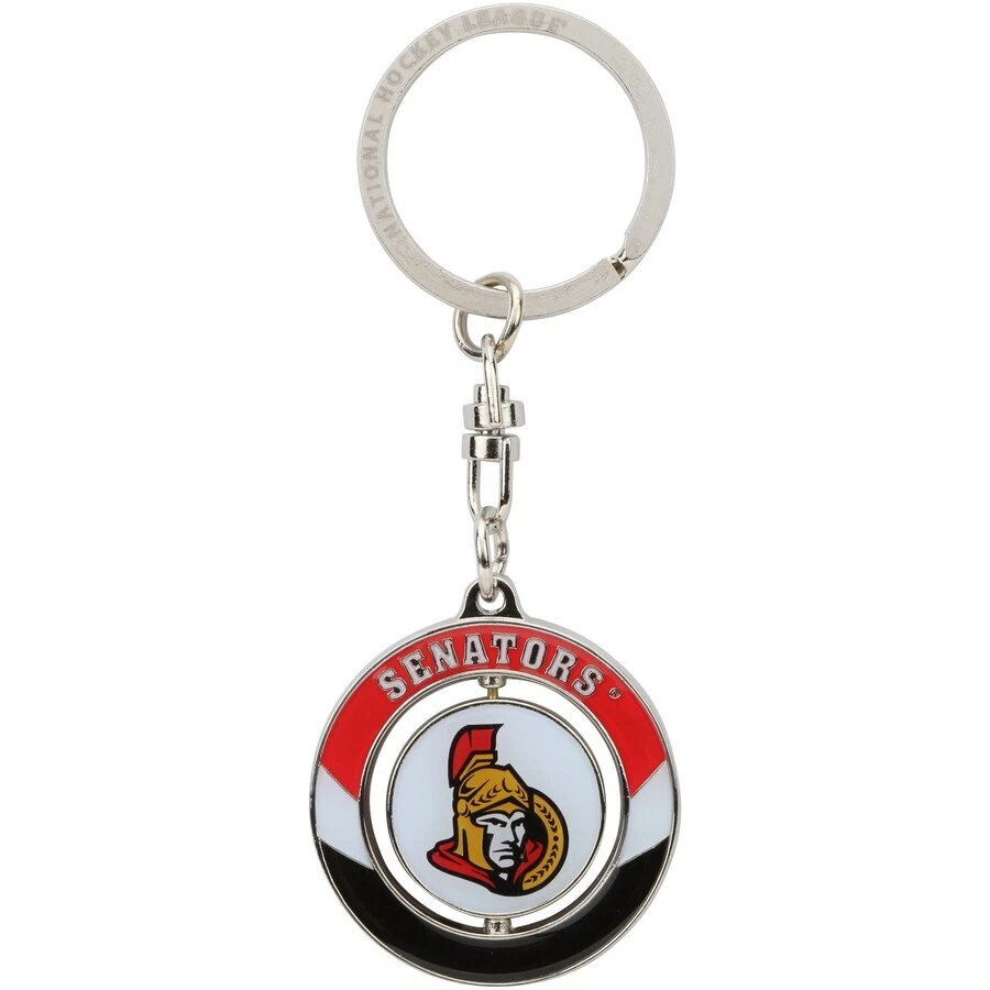 NHL Ottawa Senators Enameled Spinner Keychain - Image 1 of 1