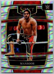 2022 Select WWE Silver Prizms #4 Mansoor  Concourse 
