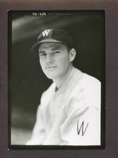 1932 JIM McLEOD Washington Senators Vintage Photo by George Burke