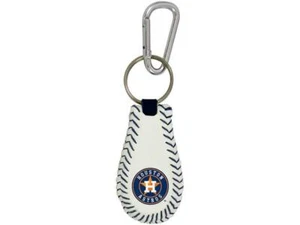 Houston Astros Classic Leather Baseball Keychain [New] MLB Key Chain Jewelry - Picture 1 of 1
