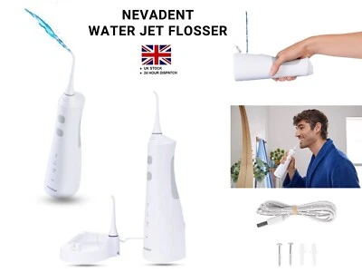 Nevadent Water Jet Flosser For effective oral hygiene, (200ml Water tank), *NEW*