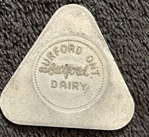 Burford Dairy Burford Ontario gut für 1 Quart 41 mm - 148A1 - Bild 1 von 2
