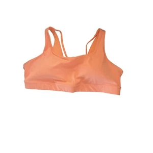 Athleta NWT Exhale Bra Size 2X D-DD+ Coral Sports Bra Athleisure Activewear - Picture 1 of 6