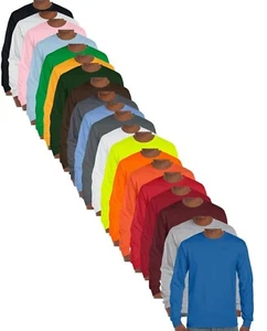 Camiseta De Manga Larga Gildan Ultra Cotton S-5XL - Imagen 1 de 23