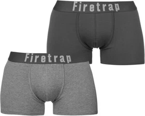 Pack de 2 calzoncillos boxer Firetrap para hombre - talla XL - Imagen 1 de 10