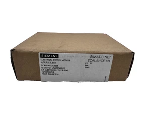 SIEMENS 6GK5008-0BA10-1AB2 SIMATIC NET SCALANCE XB ELECTRICAL SWITCH MODULE - Picture 1 of 4