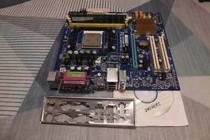GIGABYTE GA-M61PME-S2, REV.2.0, AM2, AMD Motherboard +Athlon 5000+, RAM 1Gb, I/O - Picture 1 of 10