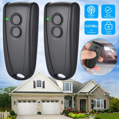 433MHz Funk Fernbedienung Garagen Toröffner Duplikator für Hormann Ecostar RSC2 - Bild 1 von 4