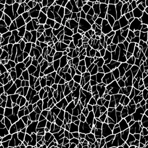Black Crackle - 18"x46" Hydrographic Film Hydro Dipping Dip Water Transfer - Picture 1 of 5