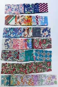 143 Vintage Antique Quilt Feedsack Squares 2" Cotton Fabric 1940s Estate Lot L10 - Picture 1 of 4