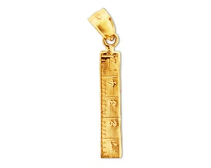 Dije regla oro 14K - Imagen 1 de 6