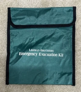 Lehman Brothers Emergency Evacuation Kit Bag Empty - Picture 1 of 2