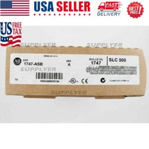 Allen-Bradley 1747-ASB SLC 500 I/O Adapter Modul SPS neu versiegelt USA kostenlose Steuern - Bild 1 von 1