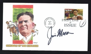 Cubierta firmada por Jim E. Mora Gran entrenador en jefe de la NFL - Imagen 1 de 1