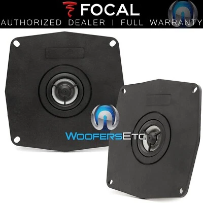 (2) FOCAL 1630/B HOME AUDIO TWEETERS SPEAKERS BUILT IN CROSSOVERS PAIR NEW