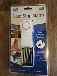 Door Stop Security Alarm with 120 dB Siren (by Sabre) - Home, Travel, Dorm - New - Picture 1 of 2