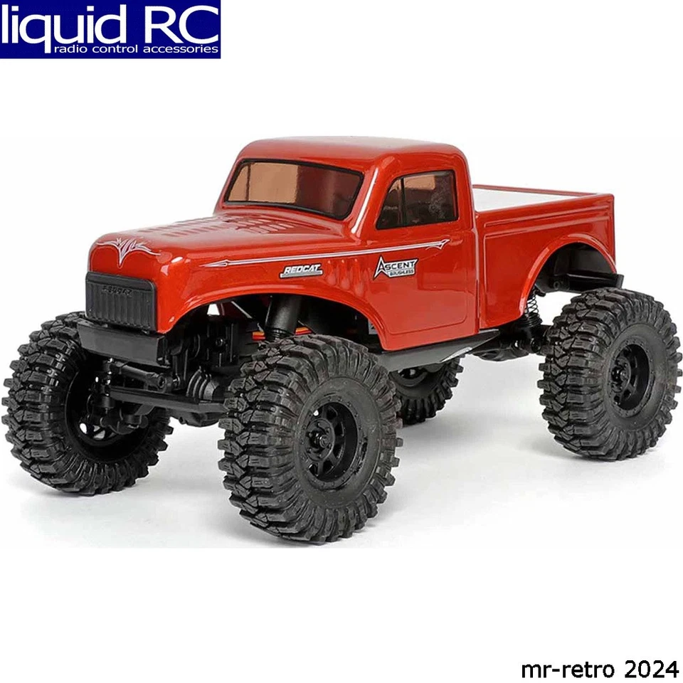 Redcat 39151 1/18 Ascent-18 brushless RC Electric Rock Crawler Orange - Image 1 of 1