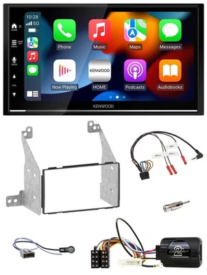 Kenwood DAB USB Bluetooth 2DIN Lenkrad Autoradio für Nissan Pathfinder R51 2010- - Bild 1 von 4