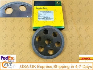 SJ18395 BRAKE DISK FITS JOHN DEERE TRACTOR 5D-5205,5E-5303,3025D,3028EN AL119874 - Picture 1 of 6