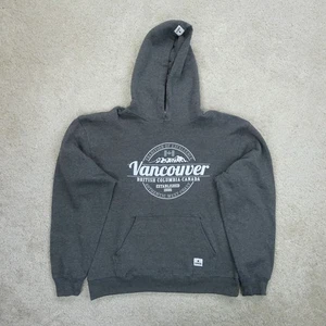 Sudadera con Capucha Vancouver Para Hombre Grande Gris Gráfico Turístico Grunge Y2K Viajes Canadá - Imagen 1 de 10