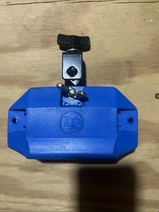 Latin Percussion Jam Block with Bracket High Pitch Blue - Picture 1 of 1