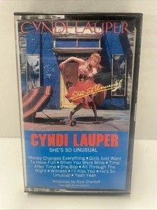 Cyndi Lauper, She's So Unusual (Cassette Tape, 1983) She Bop, Time After Time - Picture 1 of 4