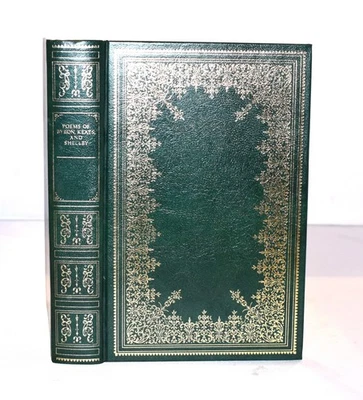 Poems of Keats & Shelley.  Faux Leather. Decorative Cover and Spine. - Image 1 of 4