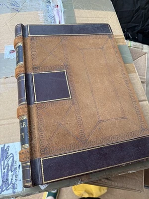 Antique Ledger Book 1870s - Image 1 of 4