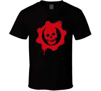 Cooles Gears Of War Skull Videospiel T-Shirt - Bild 1 von 2